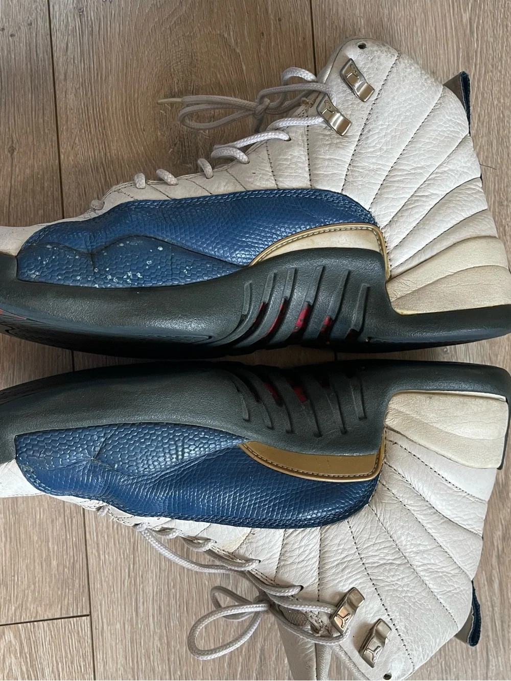 VTG 2004 Air Jordan 12 Retro French Blue Sneakers